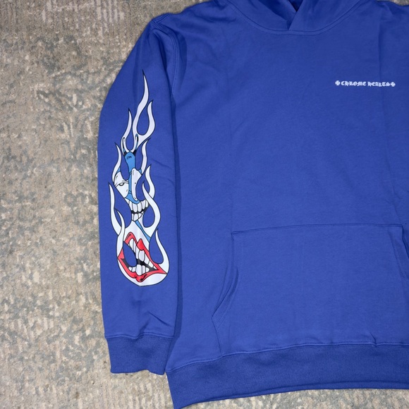 Chrome Hearts Blue Space Hoodie - Picture 3 of 12